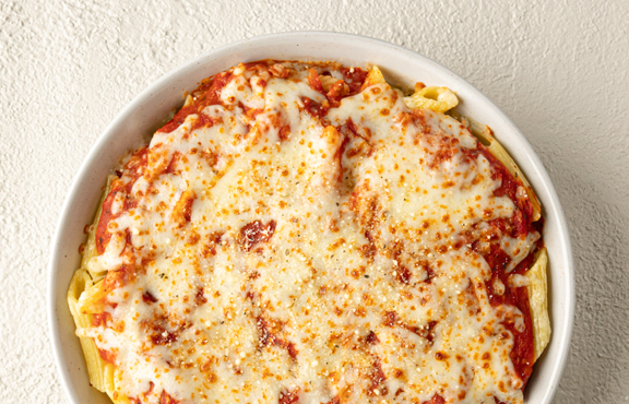 Baked Ziti with Meat Sauce